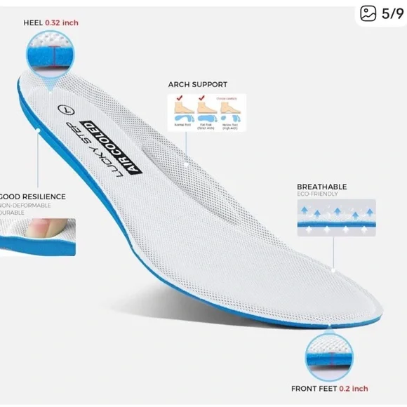 NEW! Lucky Steps Silver Glitter Sneakers - Size 8 US - Picture 3 of 4